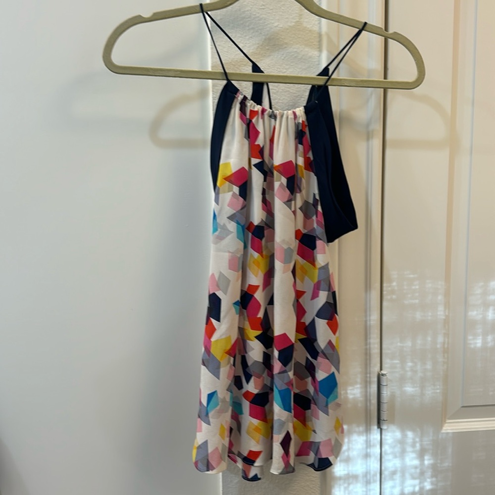 Trina Turk - Silk Geo Print Tank - S